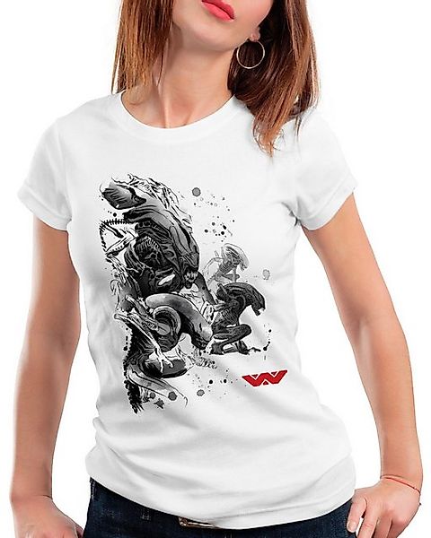 style3 T-Shirt Alien Invasion xenomorph alien ridley scott predator günstig online kaufen