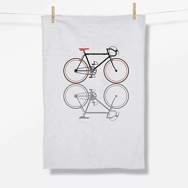 Bike Shape (Tea Towel)- Geschirrtuch günstig online kaufen