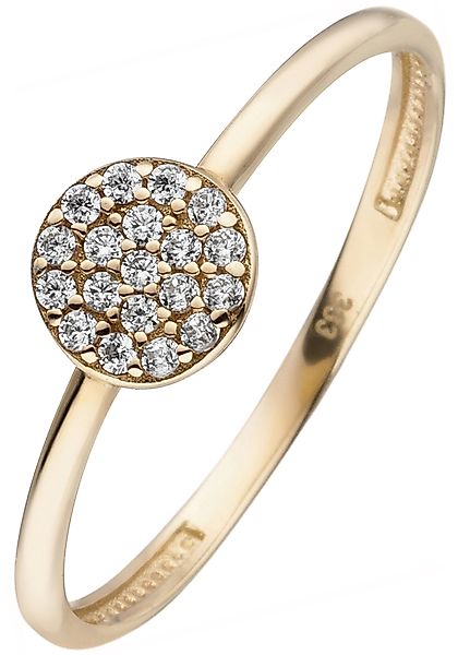 JOBO Fingerring, 333 Gold mit 19 günstig online kaufen