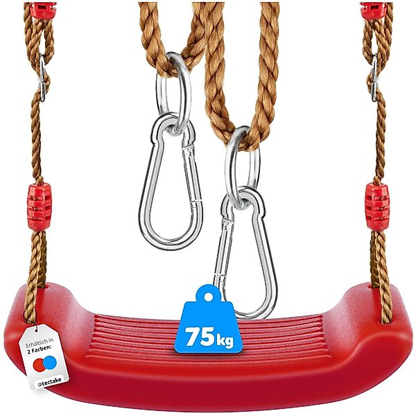 tectake Nestschaukel Schaukelsitz, (Komplettset), rutschfest günstig online kaufen