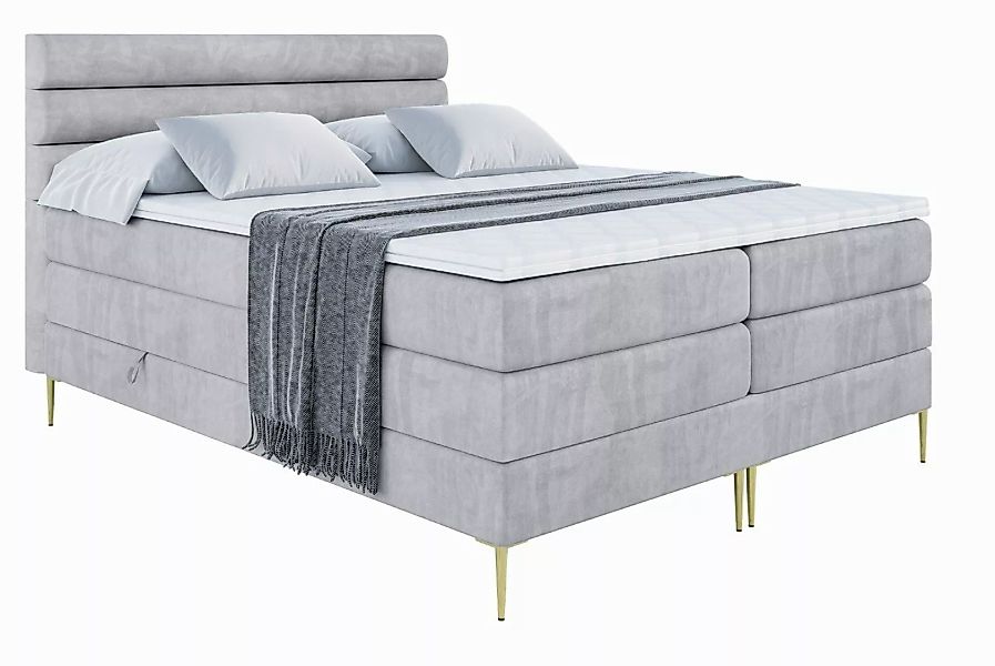 ALTDECOR Boxspringbett CELESTIA-F KING (Multipocket-Matratze H4, günstig online kaufen