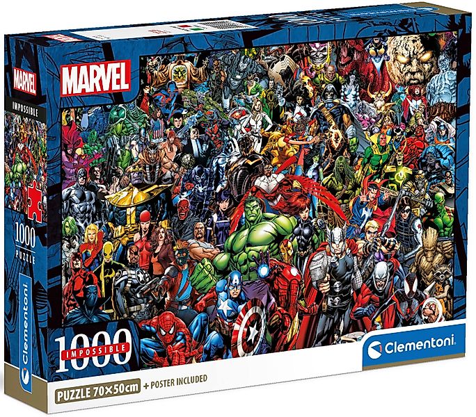 Clementoni® Puzzle Impossible, Marvel Universe Compact, günstig online kaufen
