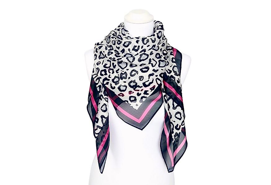 TINITEX Seidenschal Seidentuch Halstuch Leopard günstig online kaufen