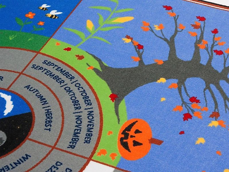 Primaflor-Ideen in Textil Kinderteppich »KLEINES 1 x 1«, rechteckig günstig online kaufen