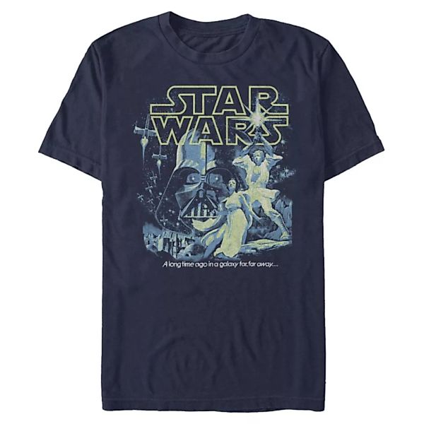 Star Wars - Gruppe Poster Neon Pop - Männer T-Shirt günstig online kaufen