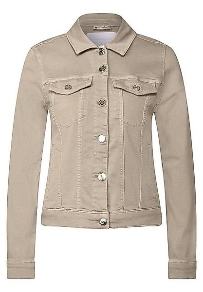 STREET ONE Jeansjacke – Damen Jeansjacke mit Hemdkragen günstig online kaufen
