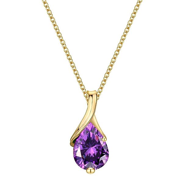Rafaela Donata Silberkette gelbgold, mit Zirkonia günstig online kaufen