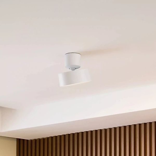 Lindby LED-Strahler Nivoria, weiß, 2er-Set, schwenkbar günstig online kaufen