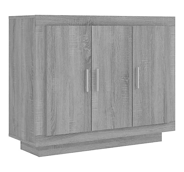 vidaXL Sideboard Sideboard Grau Sonoma 92x35x75 cm Holzwerkstoff (1 St) günstig online kaufen