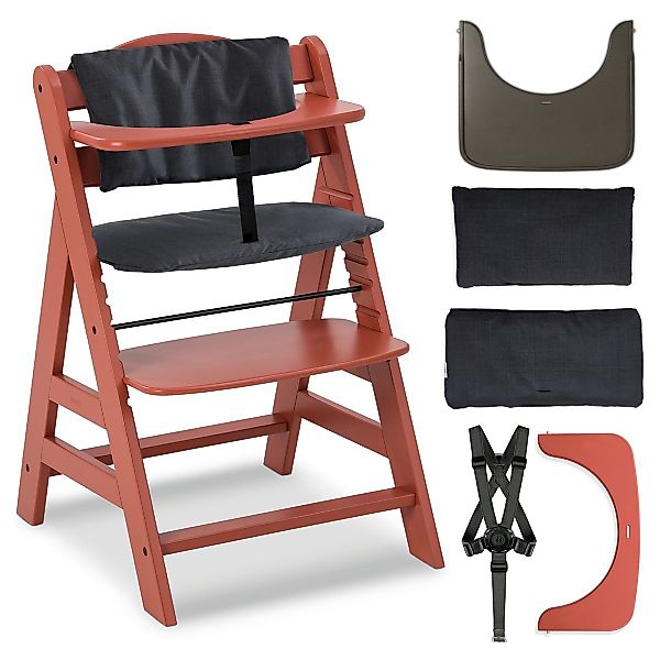 Hauck Hochstuhl Alpha Plus Cork, Holz günstig online kaufen