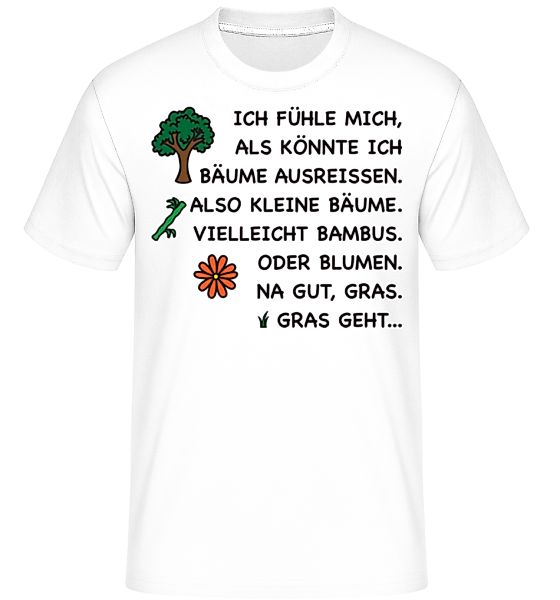 Bäume Ausreissen Lustig · Shirtinator Männer T-Shirt günstig online kaufen