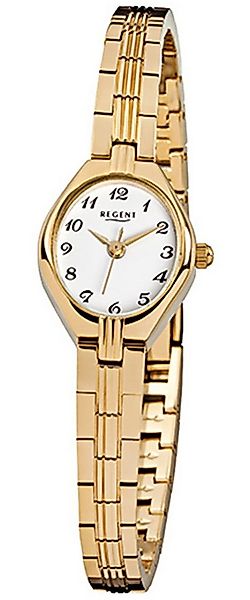 Regent Quarzuhr Regent Damen-Armbanduhr gold Analog F-303, (Analoguhr), Dam günstig online kaufen