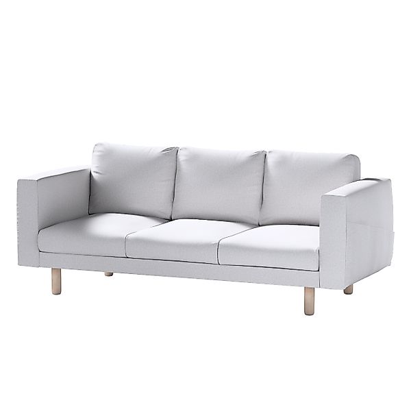 Bezug für Norsborg 3-Sitzer Sofa, hellgrau, Norsborg 3-Sitzer Sofabezug, Am günstig online kaufen
