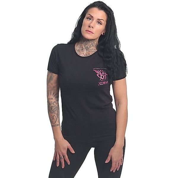 YAKUZA Rundhalsshirt FU mit Rippbündchen günstig online kaufen