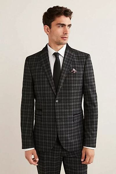 Next Baukastensakko Anzug mit Karomuster: Sakko (1-tlg) günstig online kaufen
