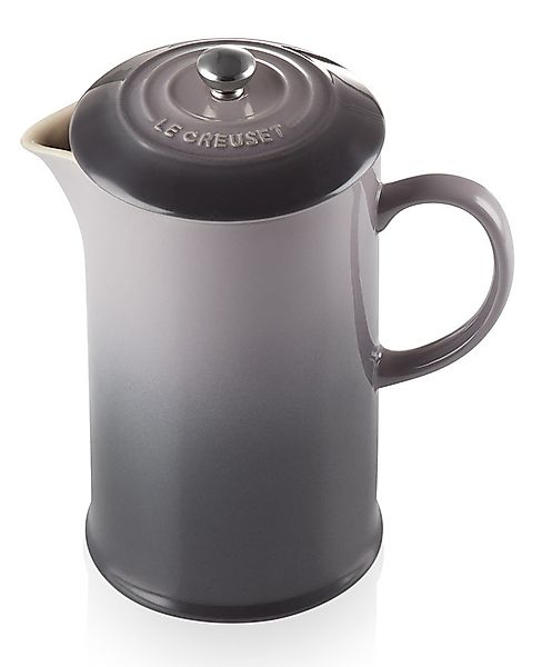 Le Creuset Kaffeebereiter Steinzeug Flint Grau günstig online kaufen