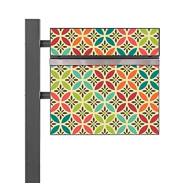 Banjado Standbriefkasten Anthrazit 45x120x16.5cm Groß Inkl. Montagematerial günstig online kaufen