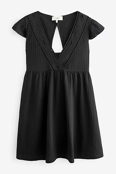 Next Strandkleid Kurzes Kleid mit V-Ausschnitt (1-tlg) günstig online kaufen