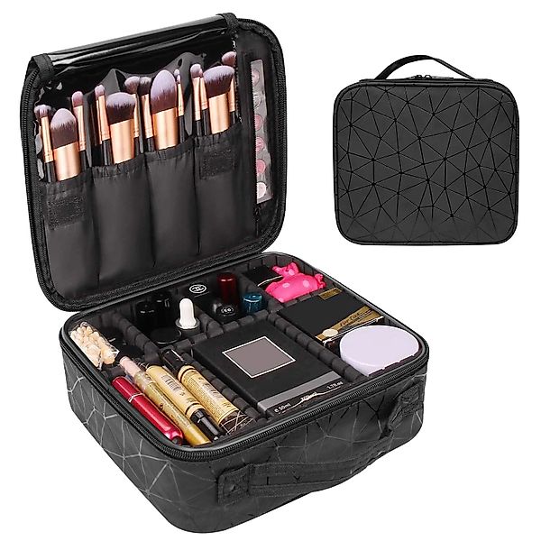 OSTWOLKE Kosmetik-Koffer Kosmetiktasche Schminktasche Portable Reise günstig online kaufen