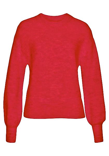 LASCANA Strickpullover in Melange-Optik, lockerer Damenpullover, Basic günstig online kaufen