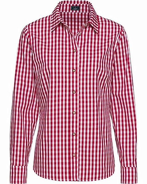 Luis Steindl Trachtenbluse Bluse in Vichykaro-Muster günstig online kaufen