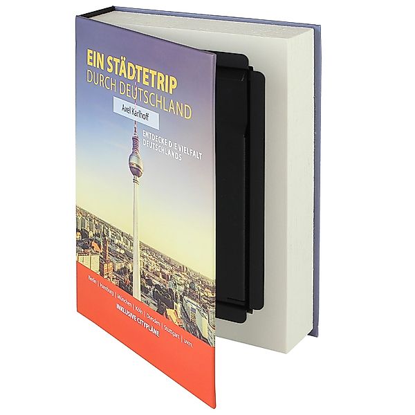 HMF 80915 Buchtresor Geldkassette Papierseiten 23 x 15 x 4 cm Deutschland günstig online kaufen