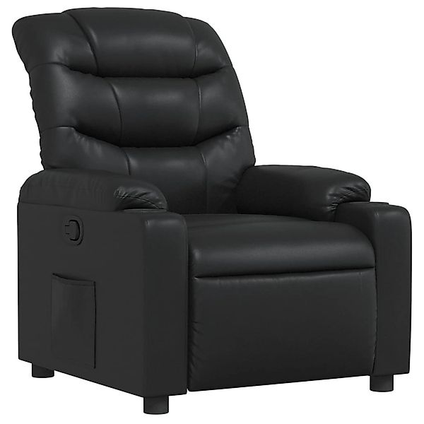 vidaXL Sessel Relaxsessel Schwarz Kunstleder (1-St) günstig online kaufen
