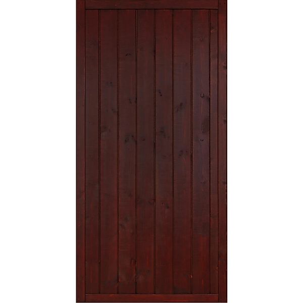 Sichtschutzzaunelement Oxford Braun lackiert 180 cm x 90 cm FSC günstig online kaufen