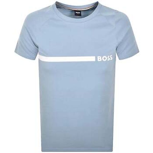 BOSS  T-Shirt Slim Fit RN T-Shirt Open Blue günstig online kaufen