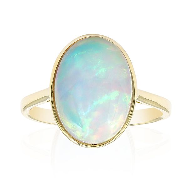 Cavill Solitärring Welo Opal Goldring 3,69 günstig online kaufen