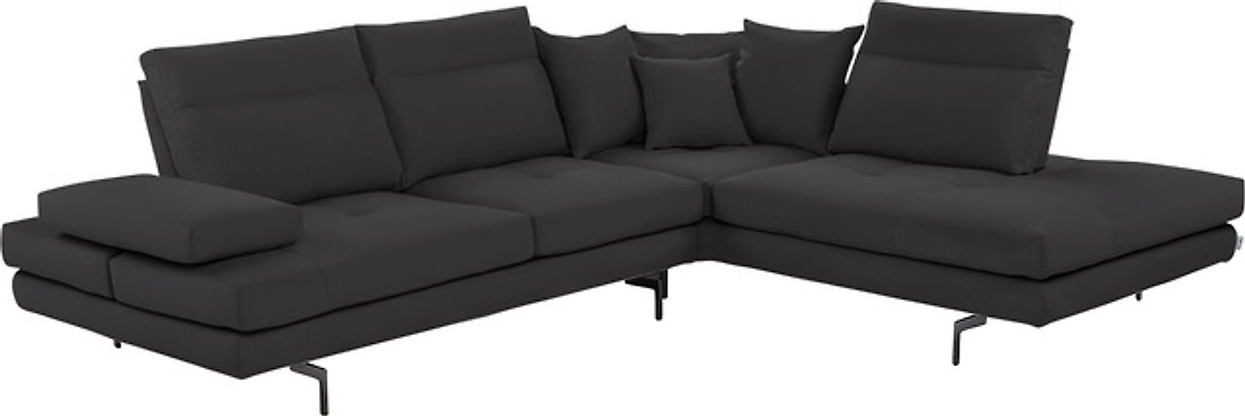 CALIA ITALIA Ecksofa »Toby Wing, Komfortsofa mit Sitzkomfort der Extraklass günstig online kaufen