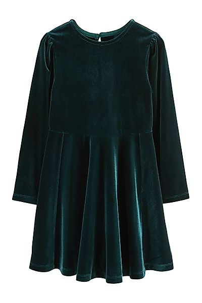 Next Samtkleid Langärmeliges Samtkleid (1-tlg) günstig online kaufen