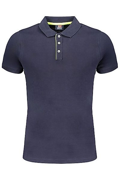 NORWAY 1963 Poloshirt Herren Kurzarm Poloshirt Blau mit Kontrastdetails & günstig online kaufen