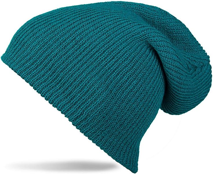 styleBREAKER Strickmütze Feinstrick Beanie doppelt gestrickt (1-St) günstig online kaufen