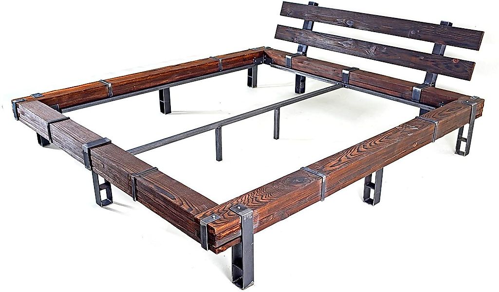 CHYRKA Massivholzbett Massivholzbett LL LEMBERG Balkenbett günstig online kaufen