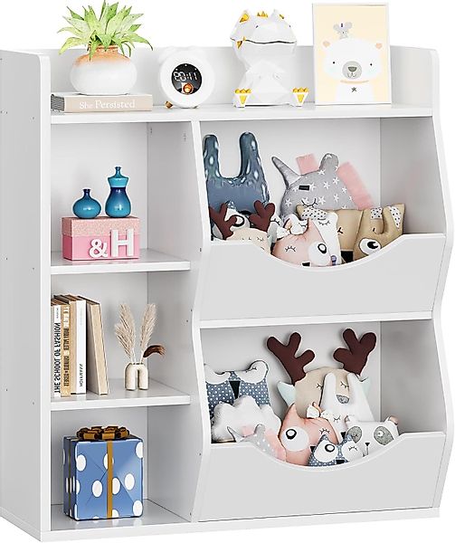 GarveeMore Kinderregal Bücherregal Kinder Spielzeugregal mit günstig online kaufen