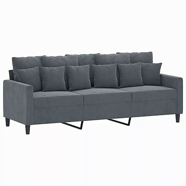 vidaXL Sofa Sofa Samt 3 Sitzer 2 Sitzer Sessel 1 Sitzer verschiedene Farben günstig online kaufen