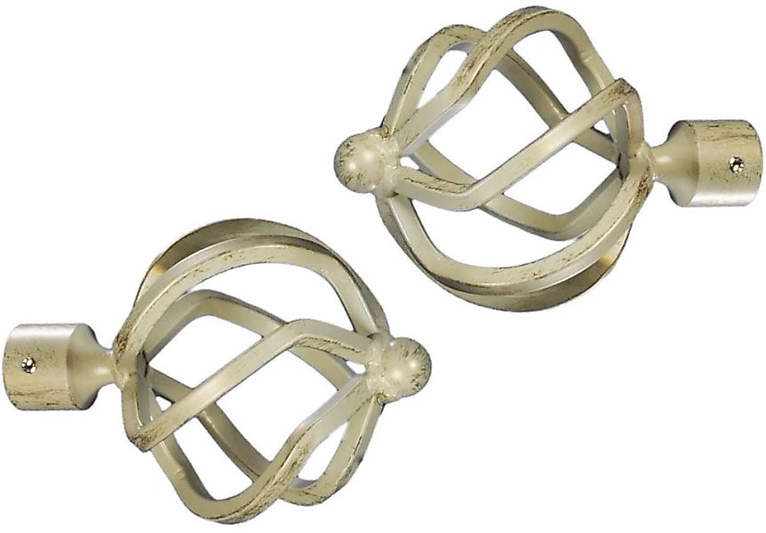 Liedeco Gardinenstangen-Endstück "Helena" für Gardinenstangen Ø 16 mm günstig online kaufen