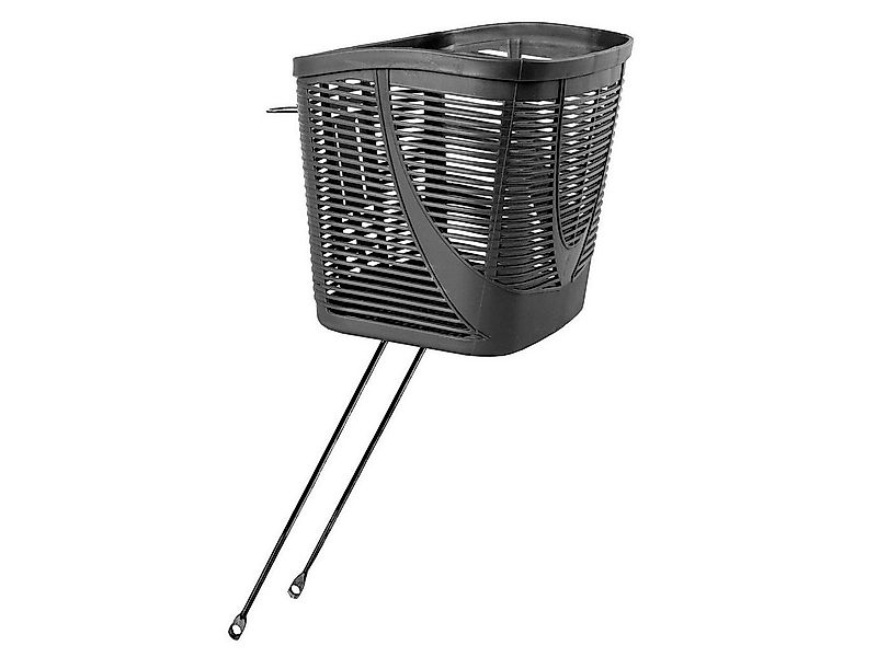 TiyoBike Fahrradkorb VR KorbKunststoff Festmontage 26 28 WETTERFEST schwarz günstig online kaufen