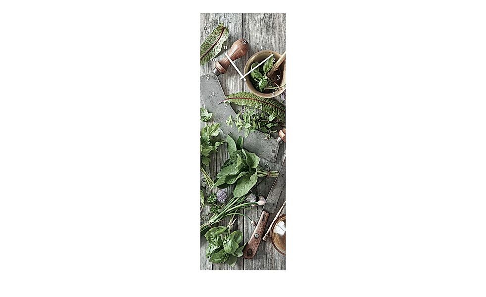 Glasuhr   "Herbal Preparation" - 20 cm - 60 cm - Sconto günstig online kaufen