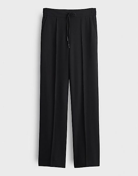 OPUS Bundfaltenhose Melane french black günstig online kaufen