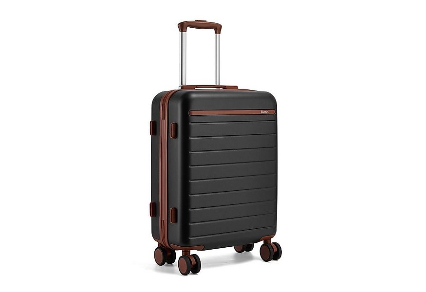 KONO Handgepäckkoffer Hartschalen Koffer mit integriertem Zahlenschloss günstig online kaufen