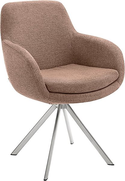 Musterring Esszimmerstuhl "Tavia", (Set), 2 St., Chenille, Stativgestell Ed günstig online kaufen