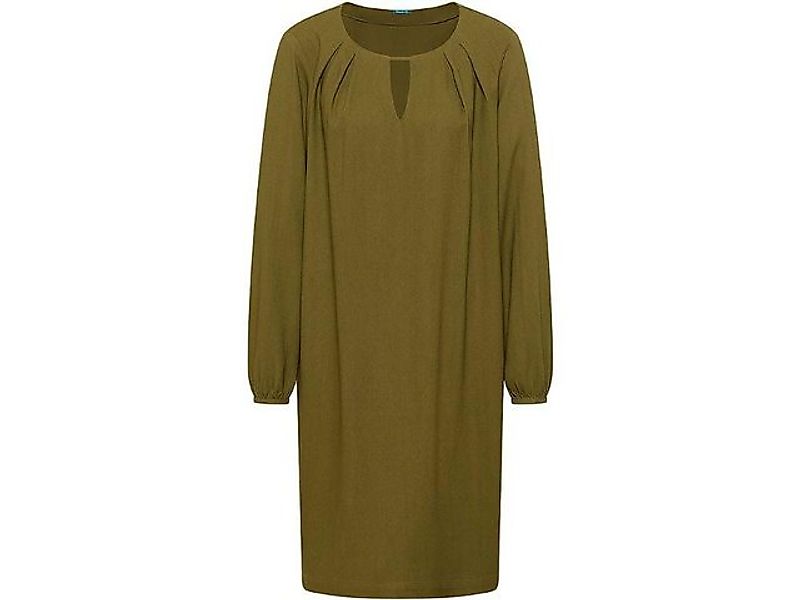 Tranquillo Jerseykleid tranquillo Damen-Midi-Kleid mit Cut-Out-Ausschnitt günstig online kaufen