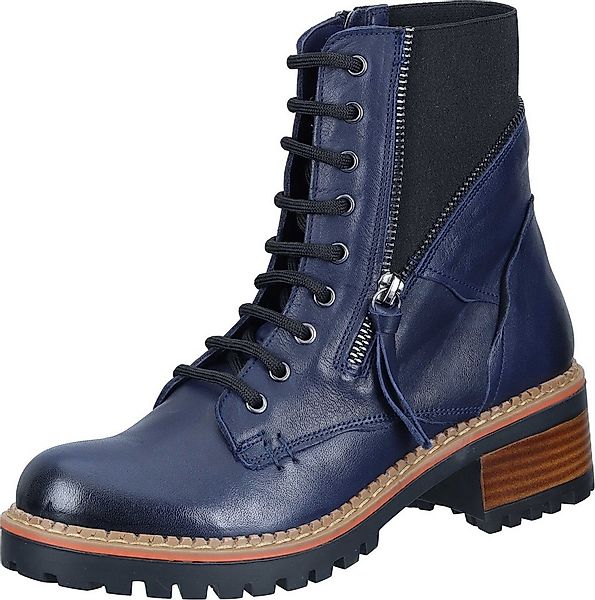 Manitu Stiefeletten Schnürstiefelette mit Gummizug günstig online kaufen