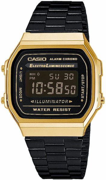 CASIO VINTAGE Chronograph A168WEGB-1BEF, Quarzuhr, Armbanduhr,Damenuhr, günstig online kaufen