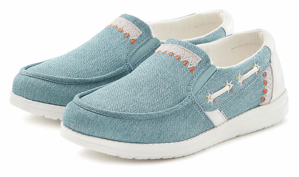 Vivance Sneaker, Slip-On-Sneaker, Freizeitschuh, Halbschuh VEGAN günstig online kaufen