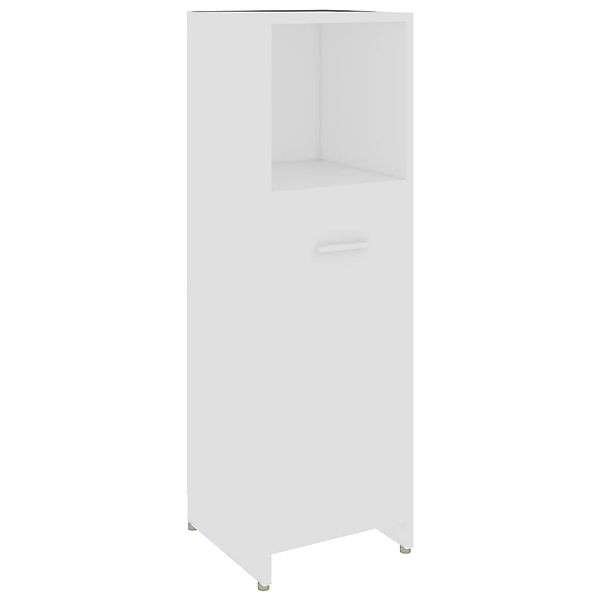 vidaXL Mehrzweckschrank Badezimmerschrank Schrank Nischenschrank Weiß 30x30 günstig online kaufen
