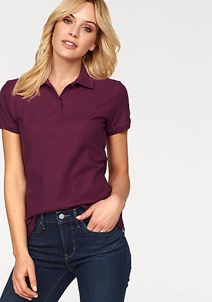 Fruit of the Loom Poloshirt "Lady-Fit Premium Polo" Sommershirt, unifarben, günstig online kaufen