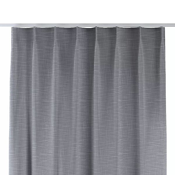 Vorhang mit flämischen 1-er Falten, grau, Harmony (144-78) günstig online kaufen